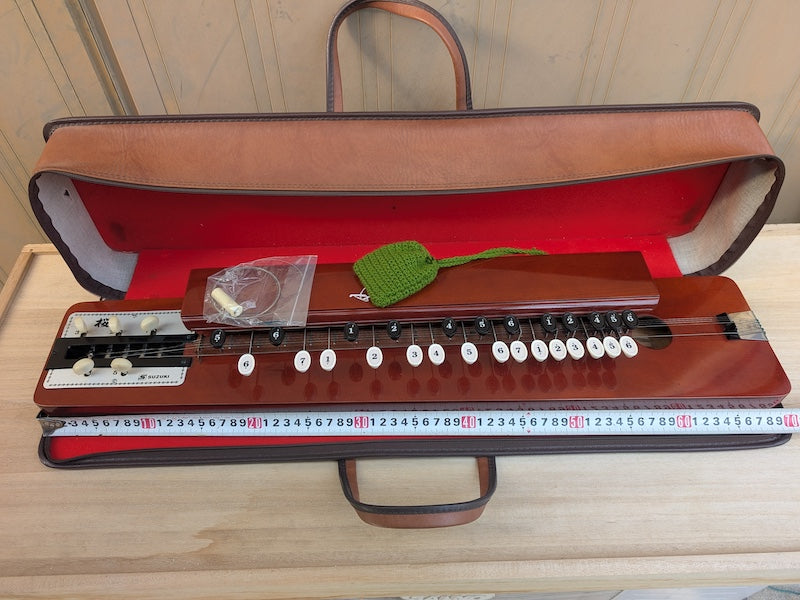 Japanese Vintage Taishō Koto – Suzuki 5050.817 – With Original Case – Made in Japan