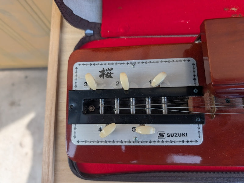 Japanese Vintage Taishō Koto – Suzuki 5050.817 – With Original Case – Made in Japan