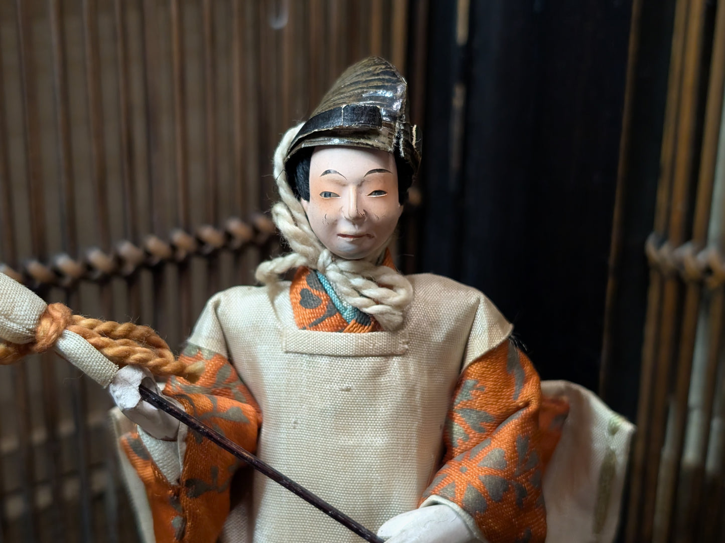 Japanese Antique Doll Hina Dolls Girl Festival Handmade 1930s Made in Japan (H11)