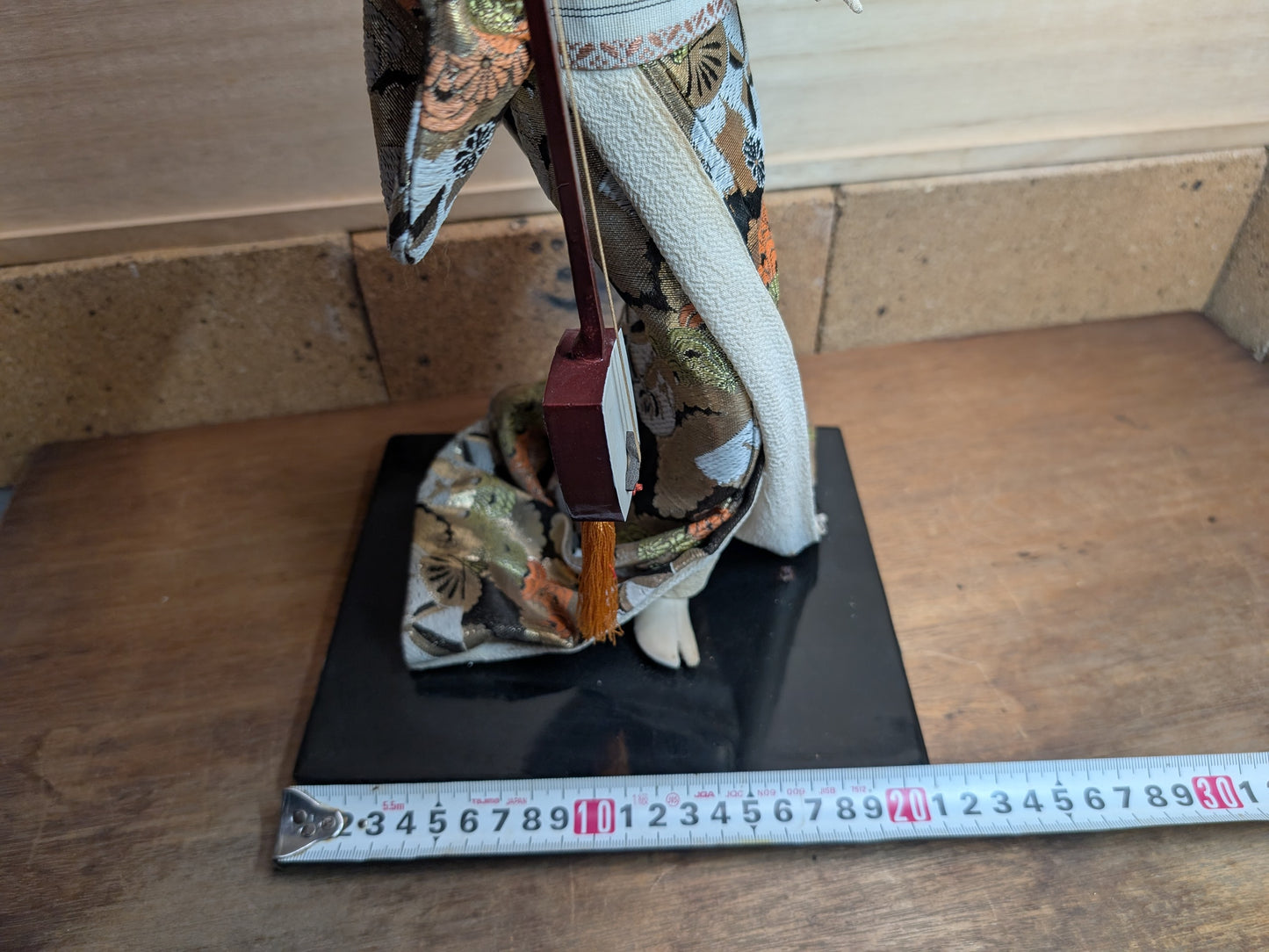 Japanese vintage Dancing Geisha doll kimono doll beautiful Handmade fabric kimono Geisha doll made in Japan (BB1)