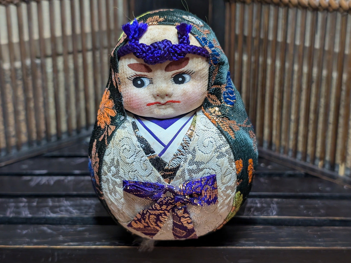 Extremely Rare Japanese Traditional Handmade Hina doll 1950s Lucky Charm Made in Japan (P16)