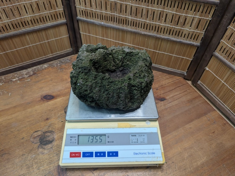 Rare 1970s Japanese Karui Ishi Stone Wabi Sabi Rock Bonsai Garden Decor Auction JP