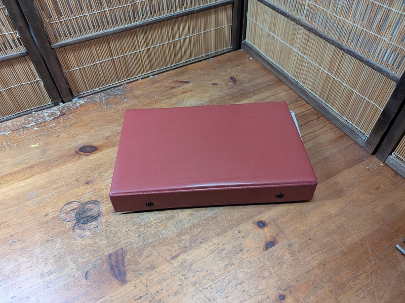 Vintage Japanese Mahjong Set 1970s Unused Complete Resin Tiles w/ Case