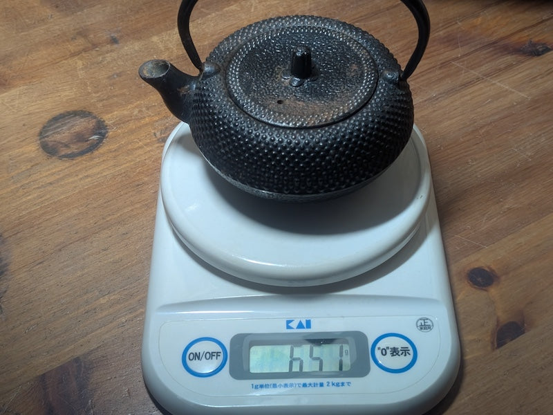 Japanese Nambu Cast Iron Teapot 1950s Unused Authentic Made in Japan