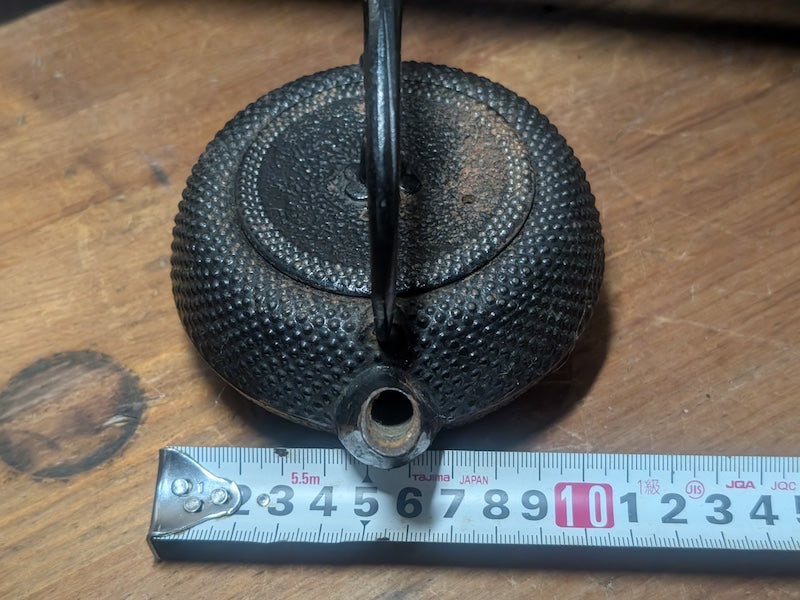 Japanese Nambu Cast Iron Teapot 1950s Unused Authentic Made in Japan