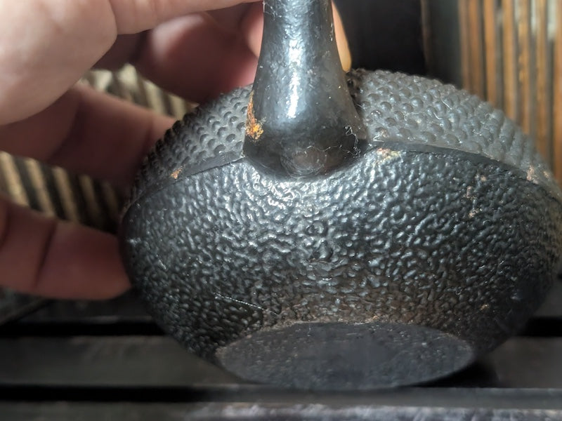 Japanese Nambu Cast Iron Teapot 1950s Unused Authentic Made in Japan