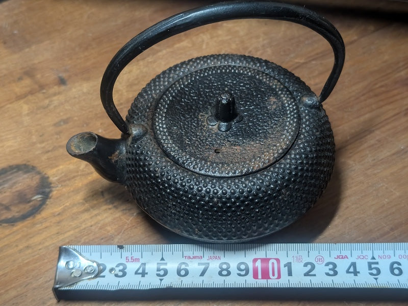 Japanese Nambu Cast Iron Teapot 1950s Unused Authentic Made in Japan