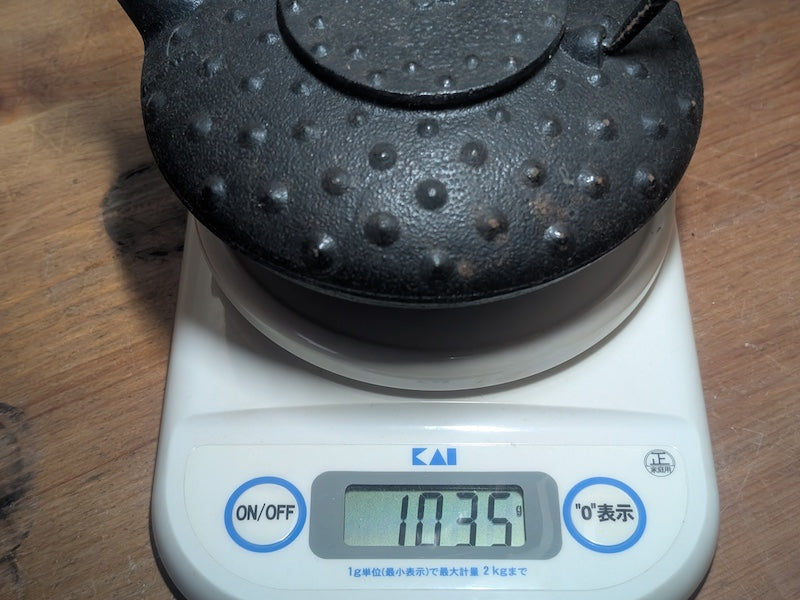 Japanese Nambu Cast Iron Teapot Handmade Tetsubin Vintage Unused