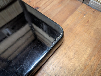 Extremely Rare 1800s Japanese Sakura Wood Tray Edo Meiji Urushi Signed