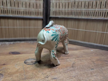 1940s Japanese Satsuma Boar Incense Burner Damaged Antique Koro W/ Box Auction Japan