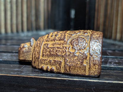 Aki Takehara Temple Bell Shorenji Steel Hand Bell Rare Japanese Korean Antique