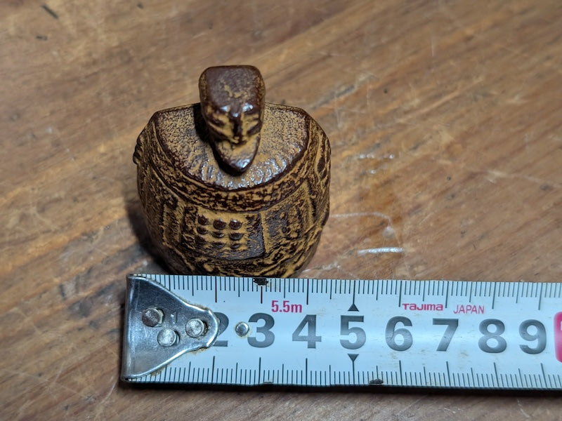Rare Japanese Buddhist Temple Bell Shorenji Shrine Antique Steel