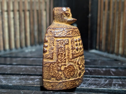 Aki Takehara Temple Bell Shorenji Steel Hand Bell Rare Japanese Korean Antique