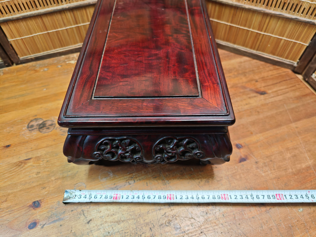 Japanese Vintage Sakura Wood Bonsai Table Kadai Display Stand