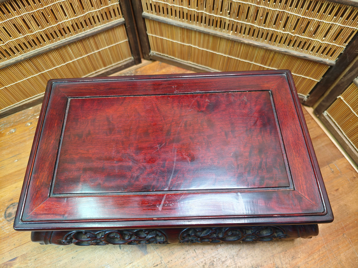 Japanese Vintage Sakura Wood Bonsai Table Kadai Display Stand