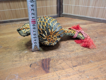 Japanese Antique Lucky Hammer Uchide no Kozuchi 5 Yen Coins Folk Art