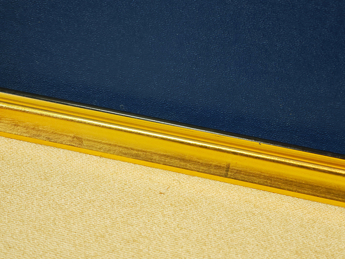 Authentic Japanese Wajima Nuri Wall Art 24K Gold Leaf Bamboo Lacquer