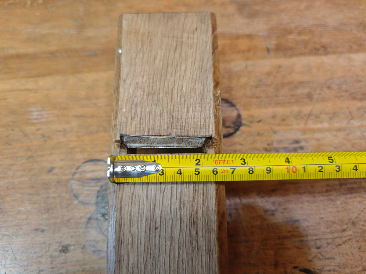 Japanese Vintage Hand Plane Carpentry Tool Woodworking Steel Blade