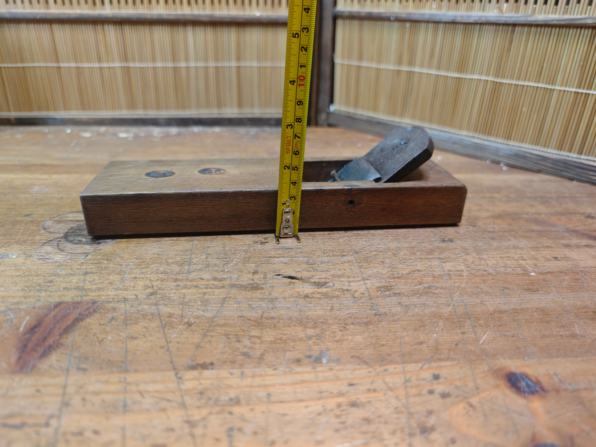 Japanese Vintage Hand Plane Carpentry Tool Woodworking Steel Blade