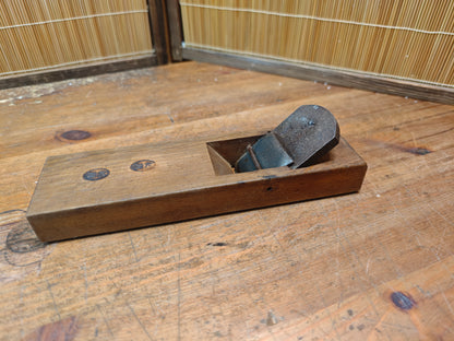 Japanese Vintage Hand Plane Carpentry Tool Woodworking Steel Blade