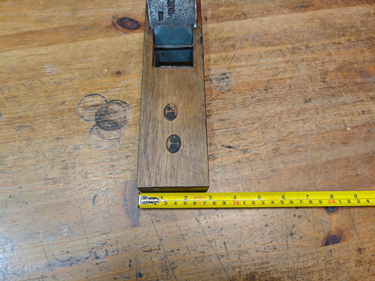 Japanese Vintage Hand Plane Carpentry Tool Woodworking Steel Blade