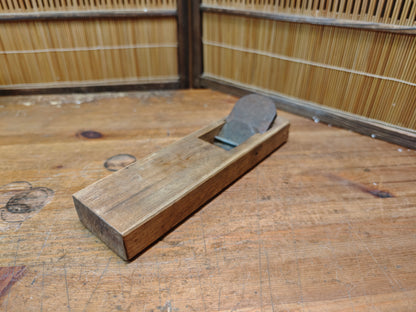 Japanese Kanna Hand Plane Vintage Carpenter Woodworking Tool Steel Blade