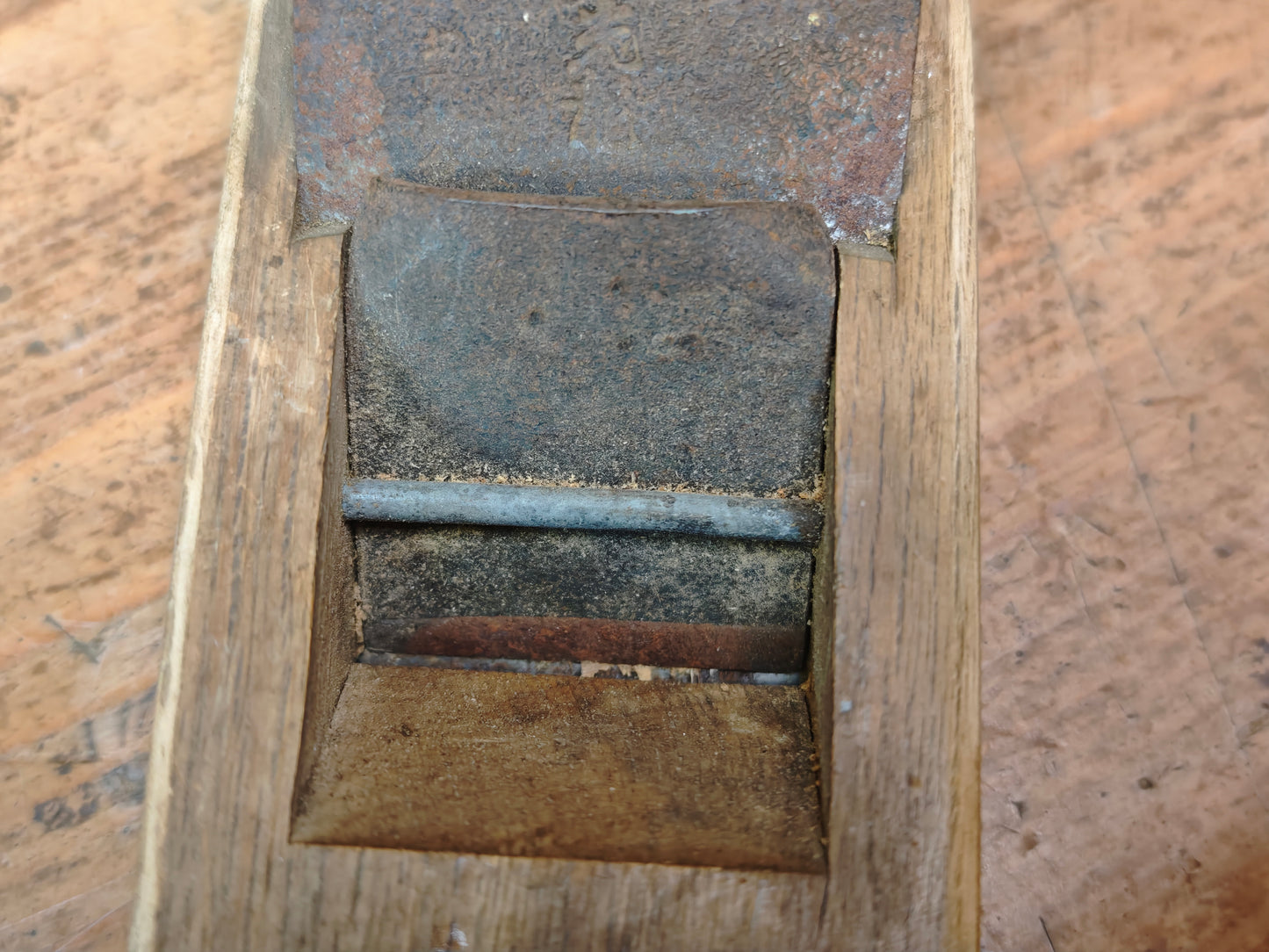 Japanese Kanna Hand Plane Vintage Carpenter Woodworking Tool Steel Blade