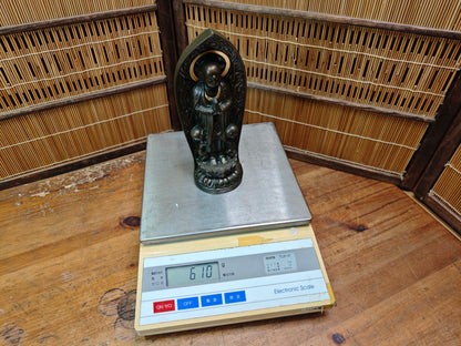 Vintage Yakushi Nyorai Buddha Statue Takaoka Bronze Healing Figure Japan