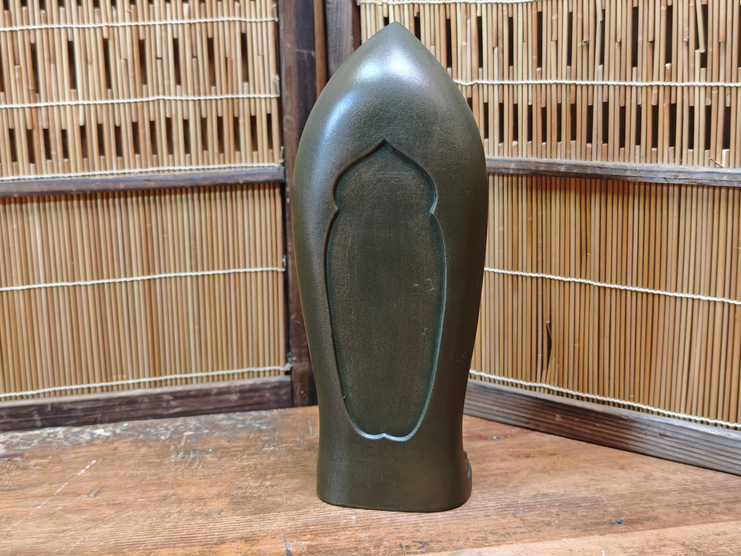 Vintage Yakushi Nyorai Buddha Statue Takaoka Bronze Healing Figure Japan