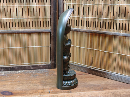 Vintage Japanese Yakushi Nyorai Buddha Statue Takaoka Healing Art