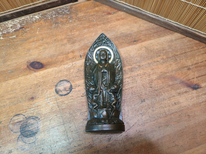 Vintage Japanese Yakushi Nyorai Buddha Statue Takaoka Healing Art