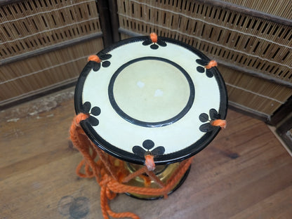 Japanese Kotsuzumi Drum Lacquer Maki-e Boxed Classical Instrument Auction JP