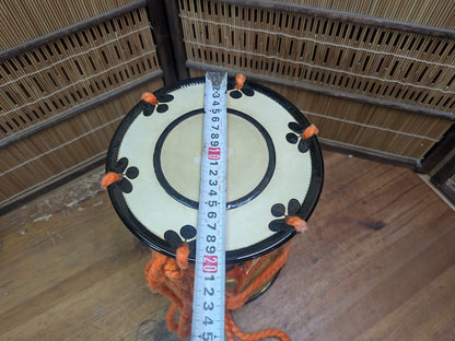 Japanese Kotsuzumi Drum Lacquer Maki-e Boxed Classical Instrument Auction JP