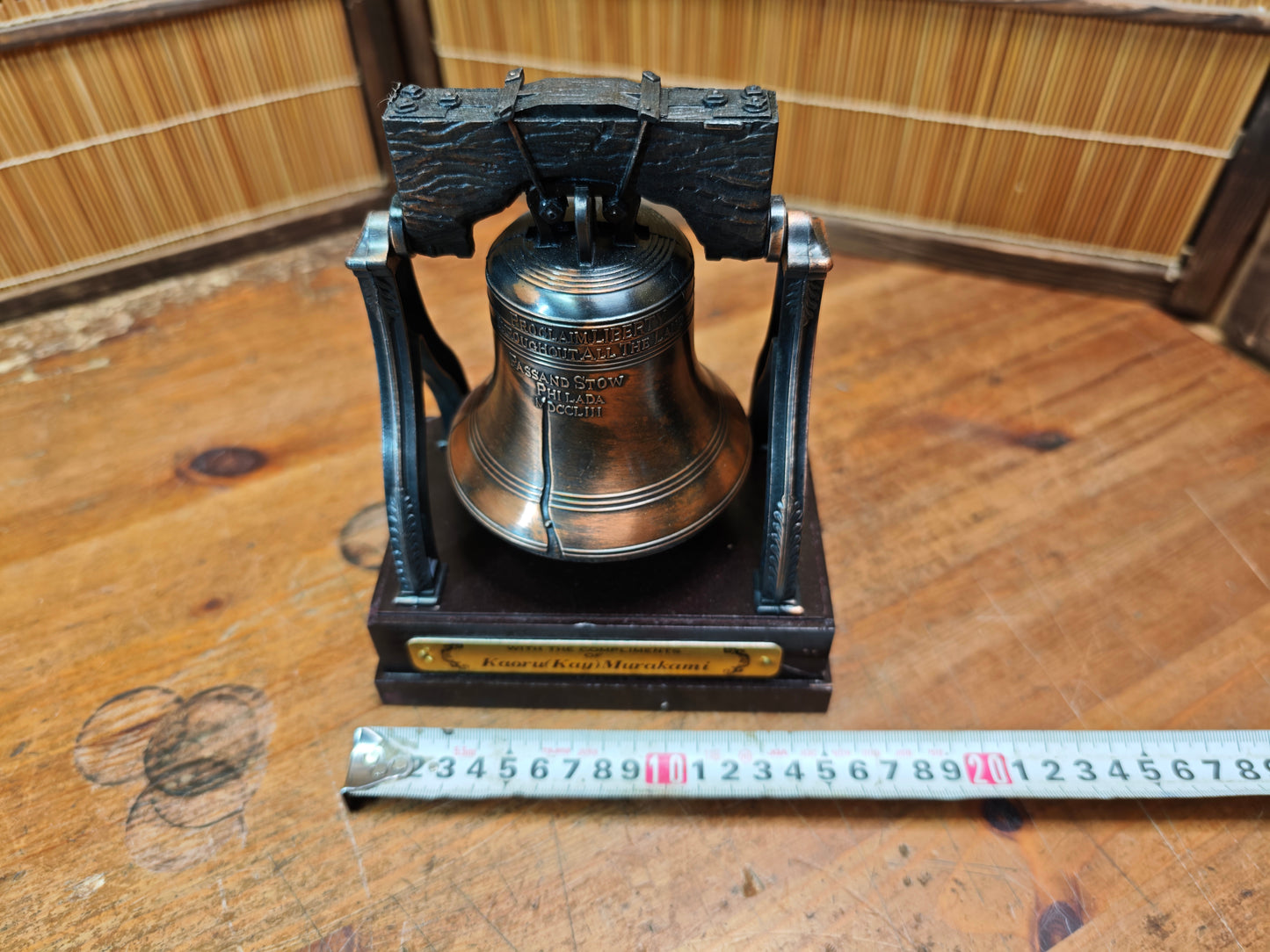 2024 Liberty Bell Replica Collectible with Original Box Americana Display