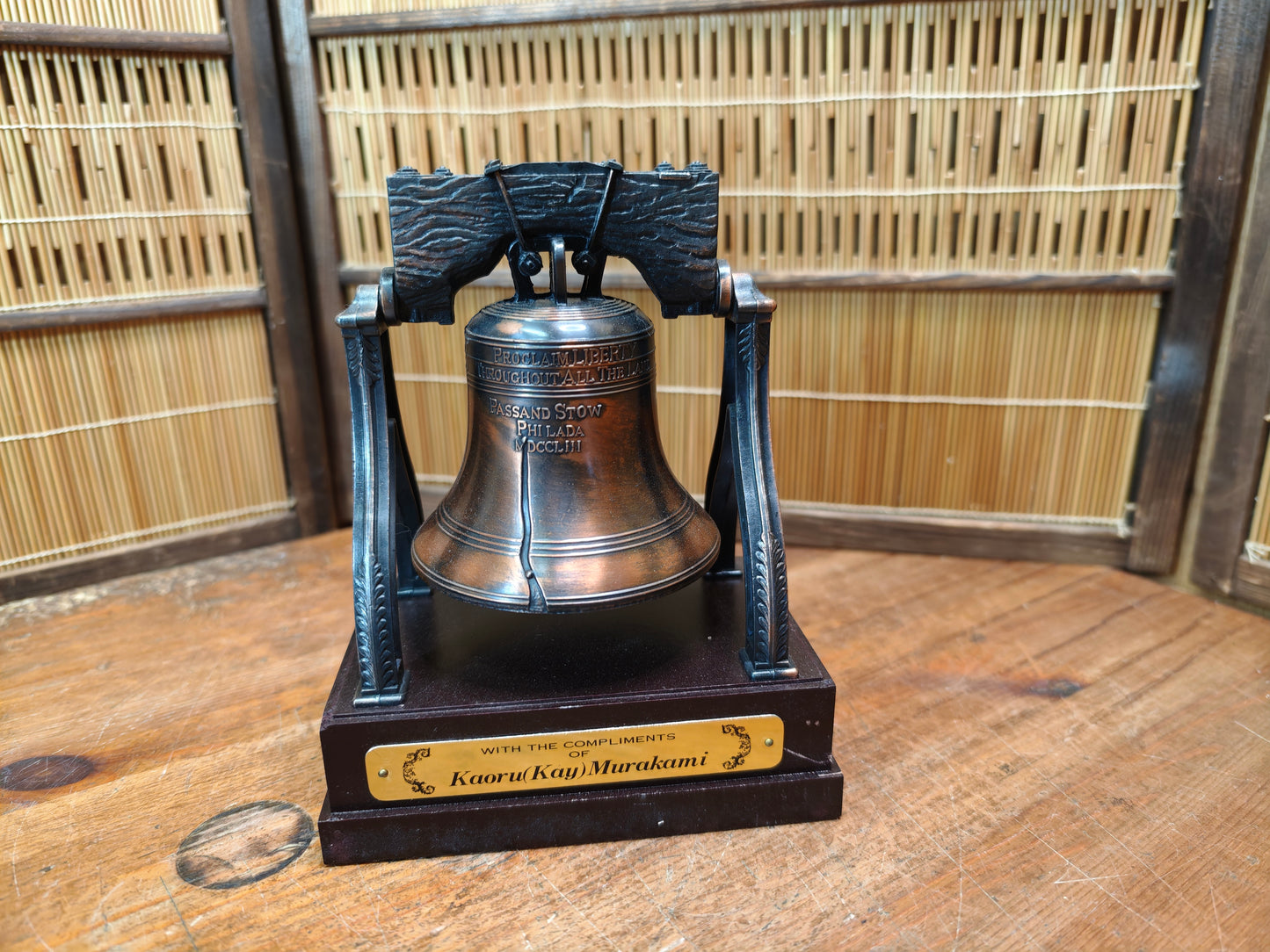 2024 Liberty Bell Replica Collectible Symbol of American Freedom Auction JP