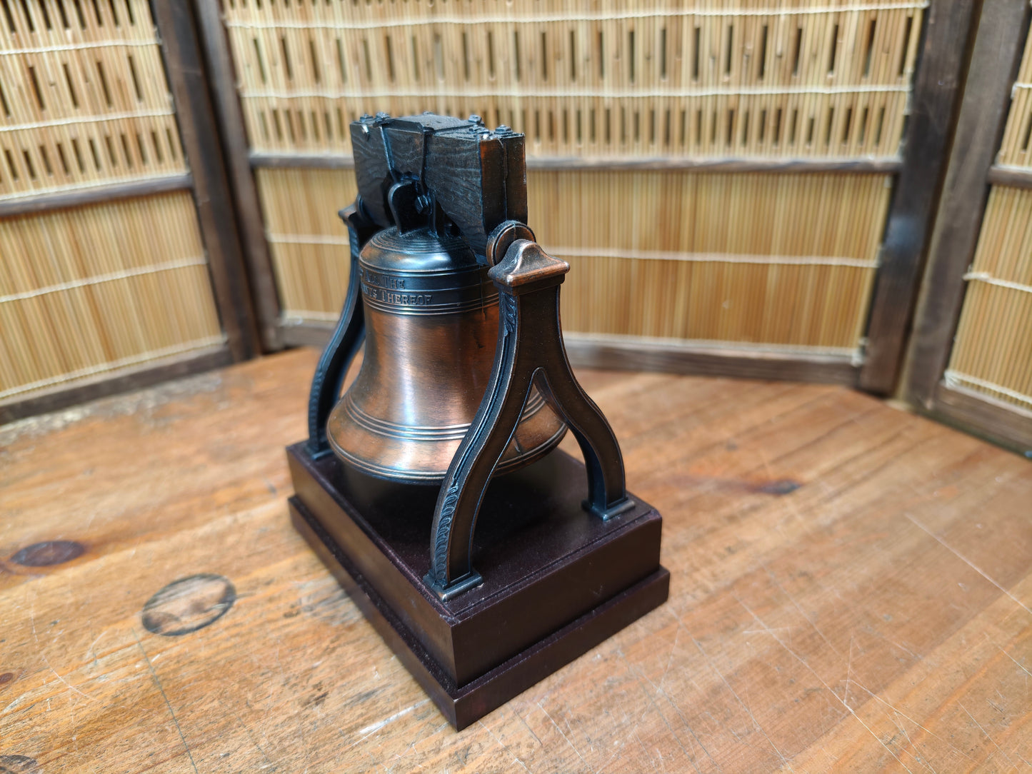 2024 Liberty Bell Replica Collectible with Original Box Americana Display