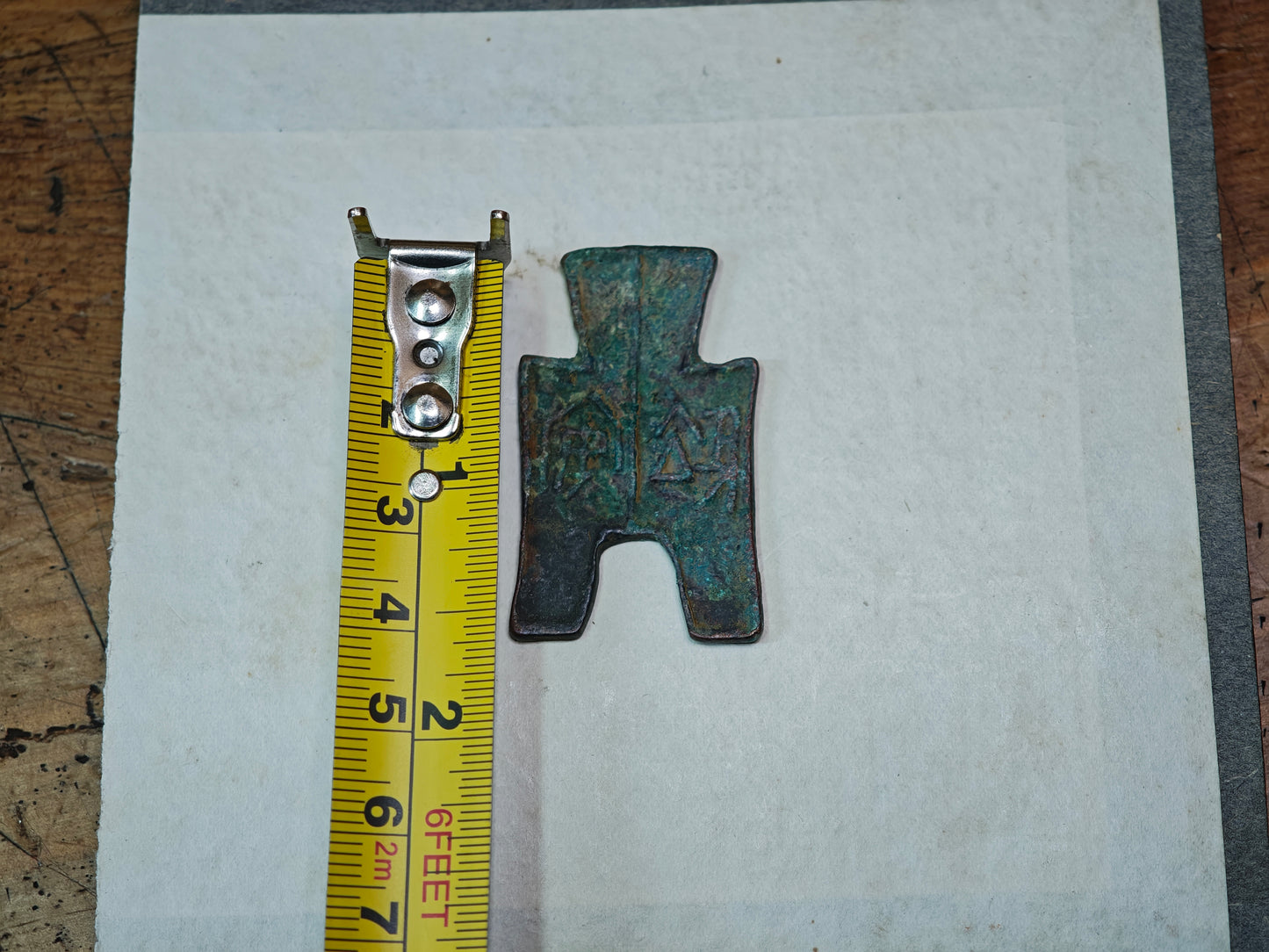 Ancient Chinese Zhou & Xin Dynasty Coins Display Japan Antique Collection