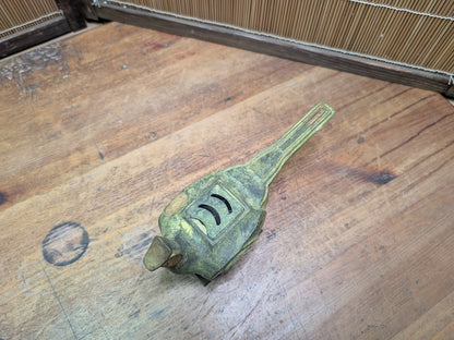 Antique Japanese Bronze Incense Burner Meiji Pheasant Koro Censer Rare