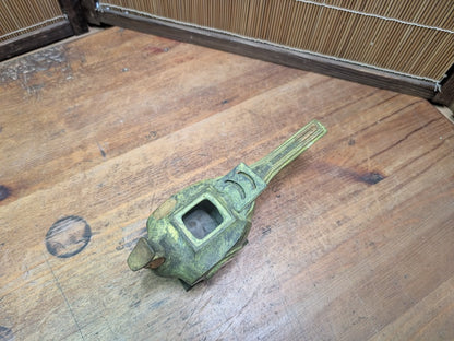 Antique Japanese Bronze Incense Burner Meiji Pheasant Koro Censer Rare