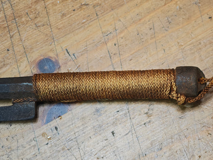 Antique Japanese Edo Jutte Iron Police Truncheon 1800s Samurai Artifact