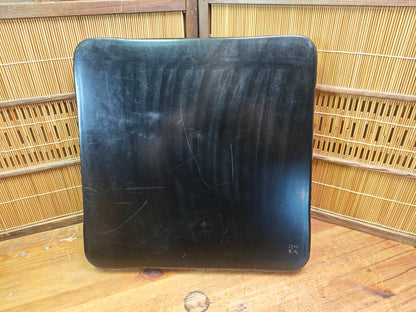 Antique Japanese Meiji Era Obon Tray Lacquer Wood Serving Tray Japan