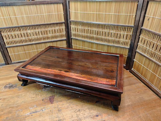 Antique Japanese Wooden Table Edo Meiji Era Refurbished Signed Table Auction JP