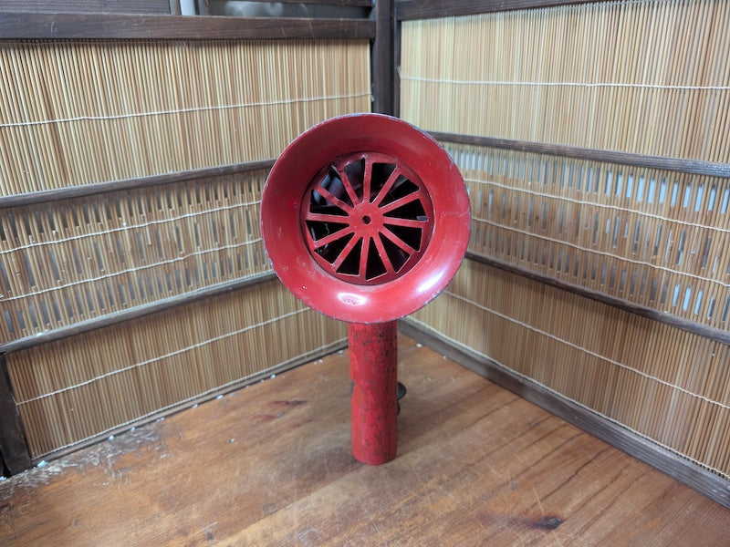 Rare 1940s Japanese Hand Crank Siren Akao Emergency Alarm Auction JP