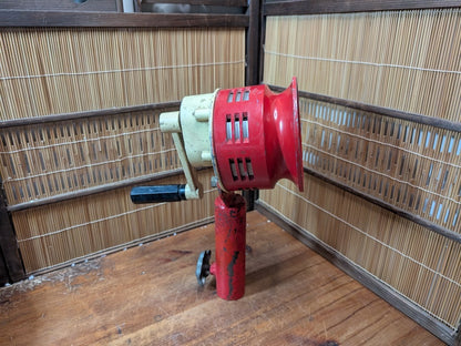 Rare 1940s Japanese Hand Crank Siren Akao Emergency Alarm Auction JP