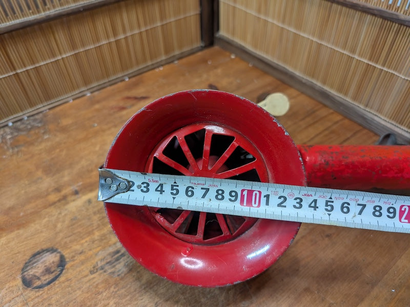 Rare 1940s Japanese Hand Crank Siren Akao Emergency Alarm Auction JP