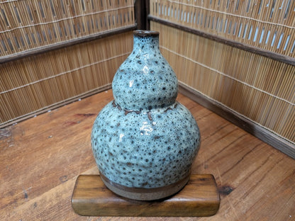 Japanese Vintage 1980s Katori Senko Holder Hyotan Gourd Pottery Japan Auction
