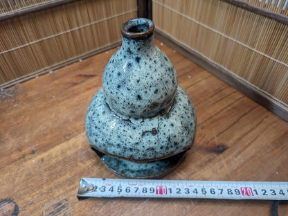 Japanese Vintage 1980s Katori Senko Holder Hyotan Gourd Pottery Japan Auction