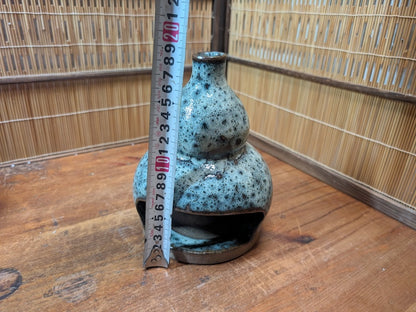 Japanese Vintage 1980s Katori Senko Holder Hyotan Gourd Pottery Japan Auction