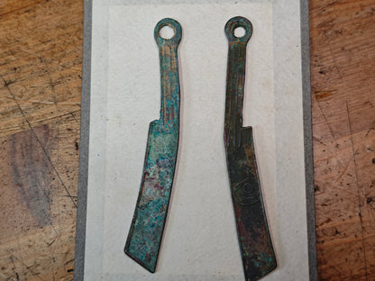 Authentic Ancient Bronze Knife Coins Spring Autumn Period Rare Collector Set