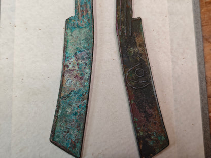 Authentic Ancient Bronze Knife Coins Spring Autumn Period Rare Collector Set